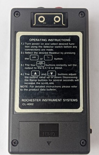 Rochester Instrument CL-4002 Multifunction Process Current Calibrator