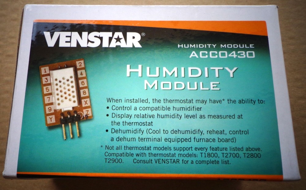 Venstar ACC0430 Humidity Module, Brand new!!!