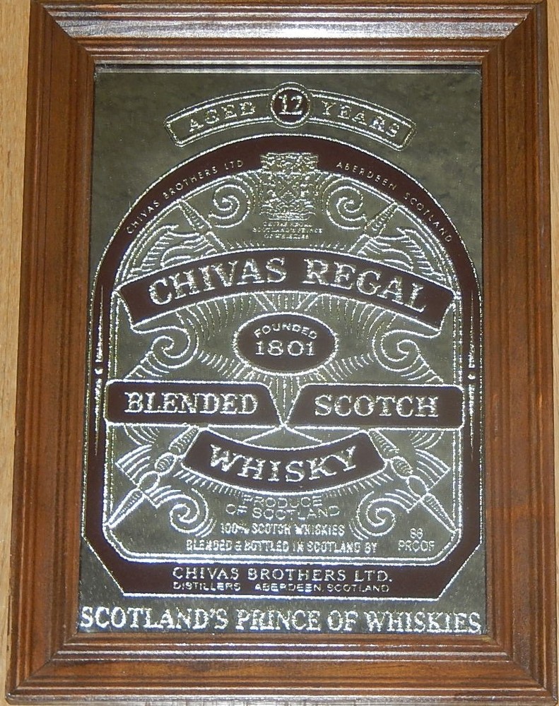 CHIVAS REGAL Mirror Sign