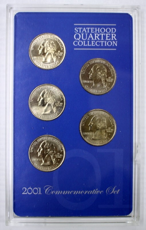 2001 Statehood Quarter Collection Commemorative Set