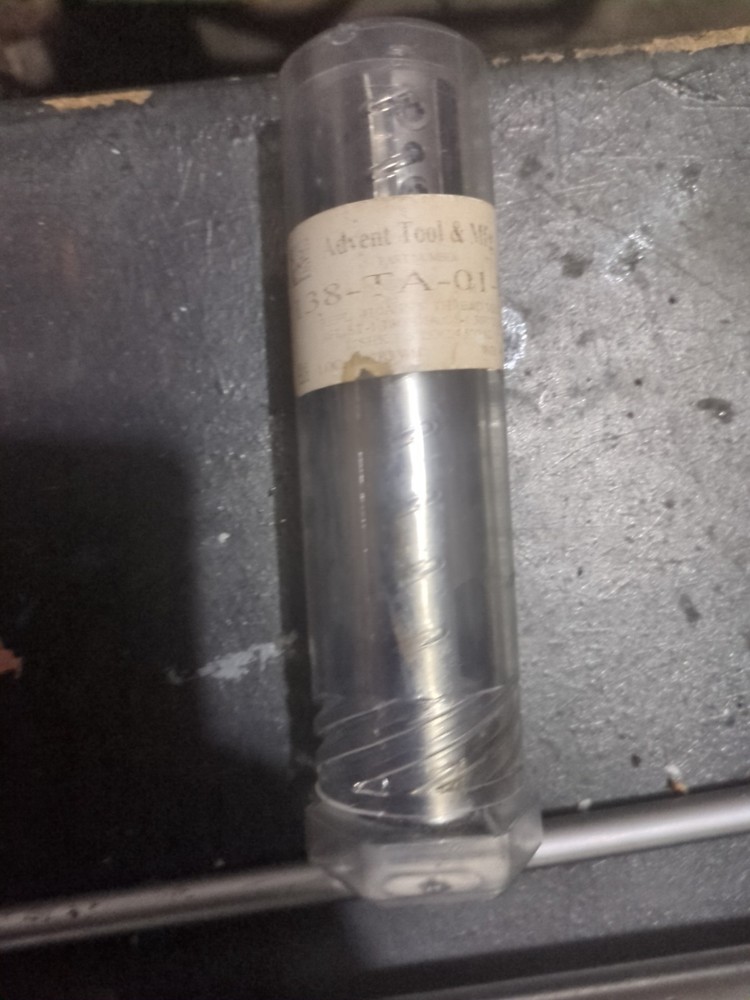 "138-TA-01-F4 ADVENT MULTI FLUTE REPLACEABLE THREAD MILL" Just Mill No Threads"