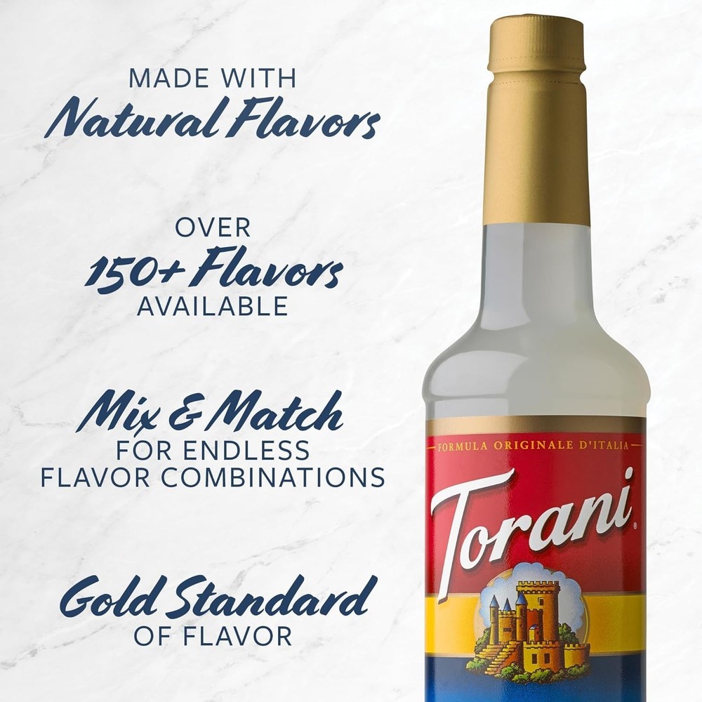 Caramel, Vanilla, Hazelnut Syrup Combo