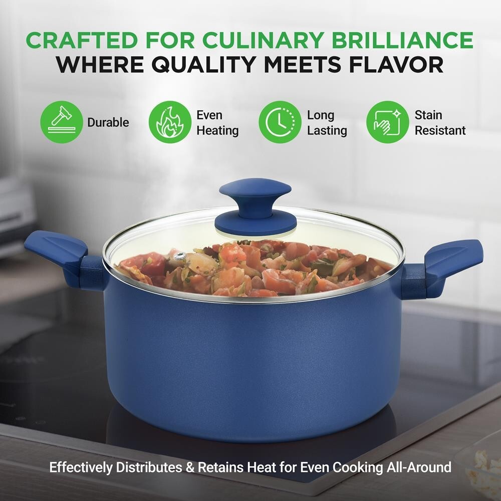NutriChef 54 Pcs. Home Kitchen Cookware, Kitchen Tools, and Bakeware Set