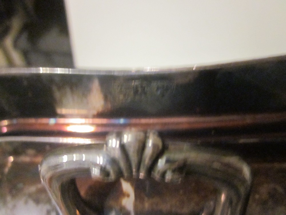 Friedman Silver Co. Silver Plate 9 Inch RECTANGULAR Serving Dish #1271