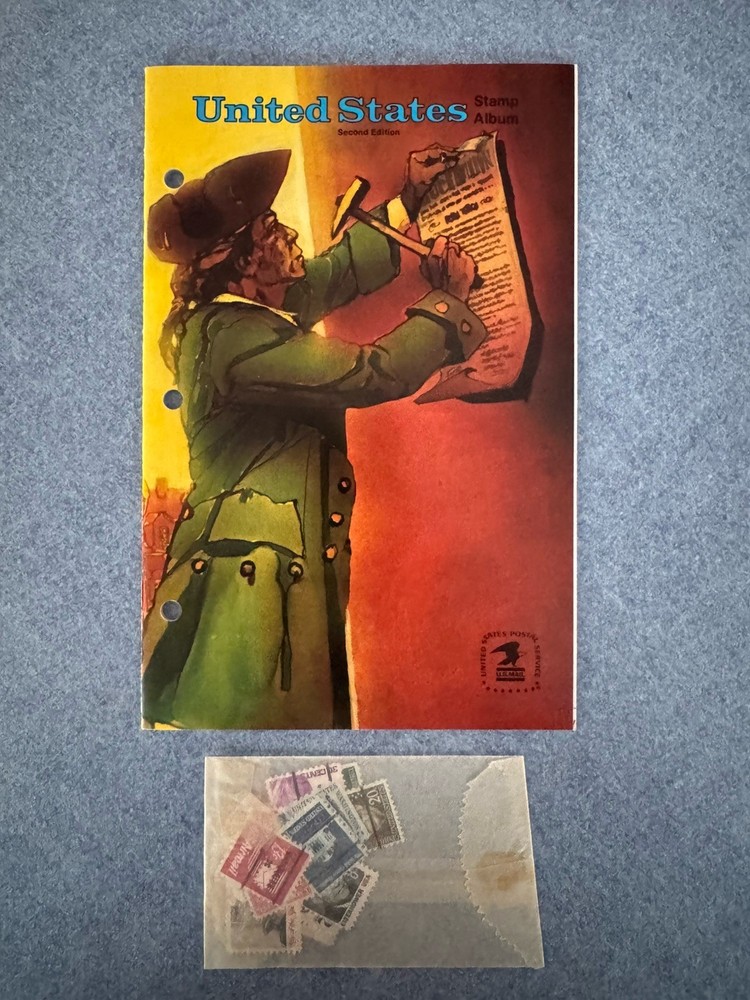 United States Stamp Album, Second Edition, Vintage 1974