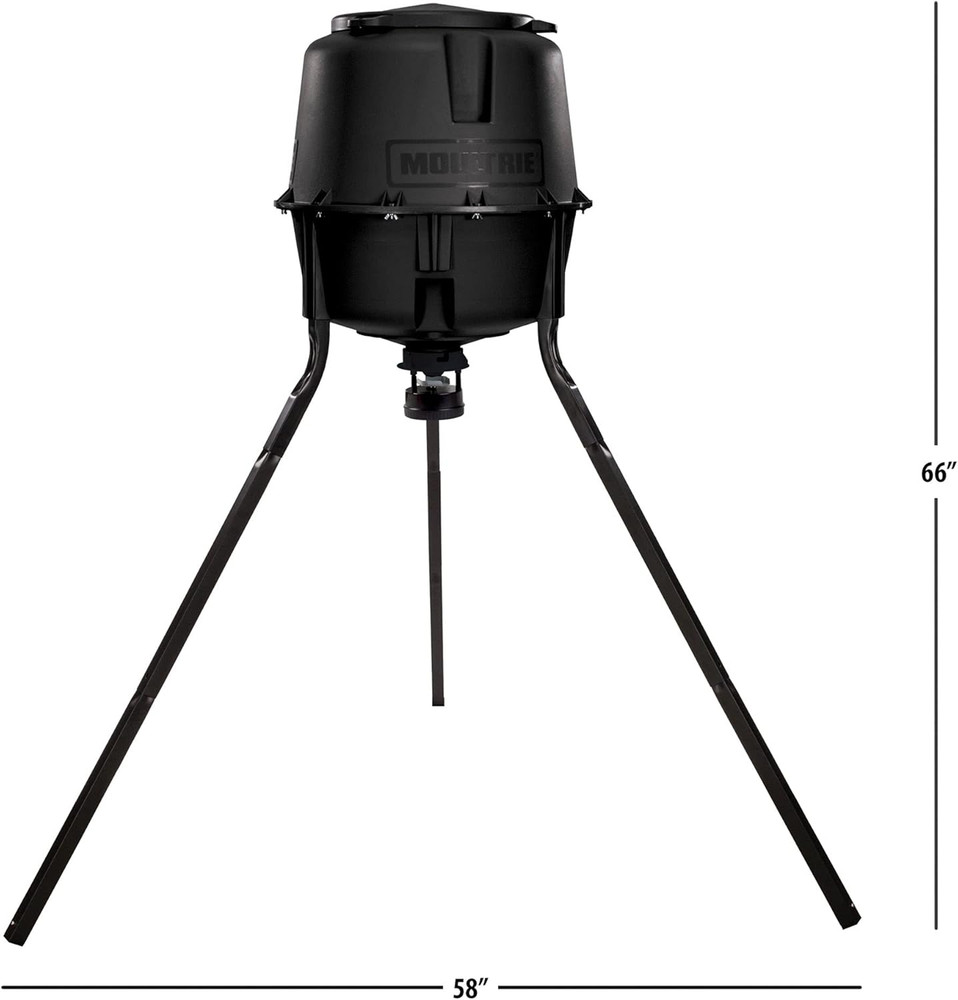 Deer Feeder Standard - 30-Gallon - Quick-Lock Hopper System - Digital Timer Con
