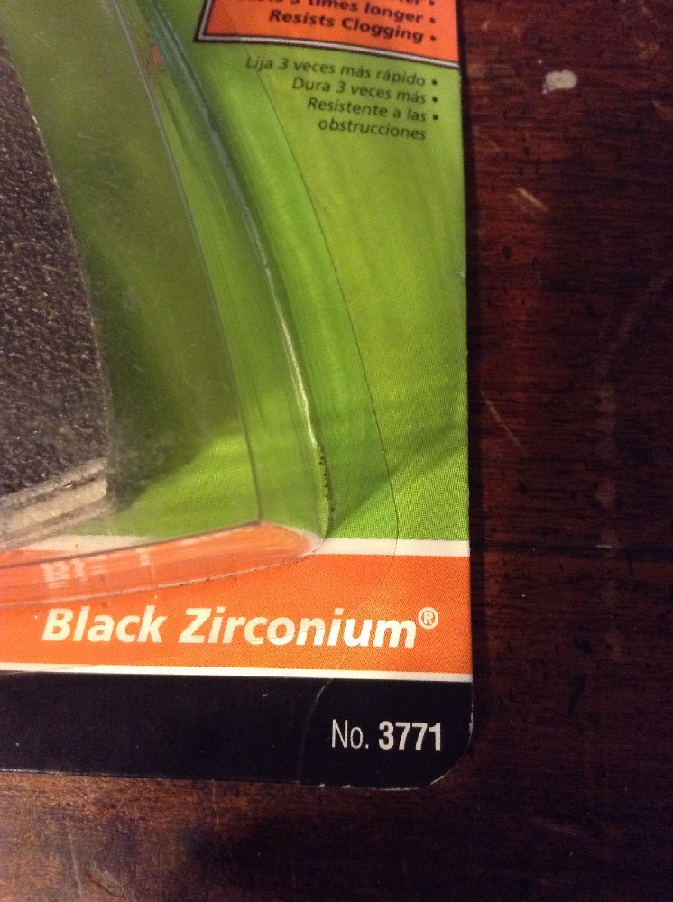 Gator Hook & Loop Sanding Sheets - 80 Grit - Black Zirconium - Oscillating Tools