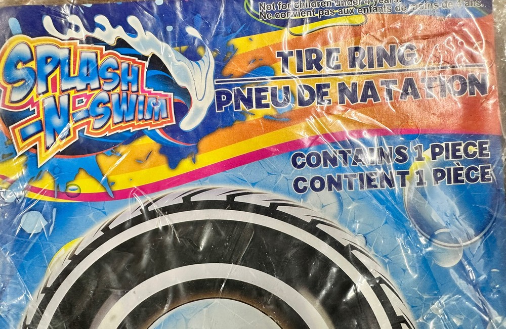Splash N Swim Tire Ring Surf Rider