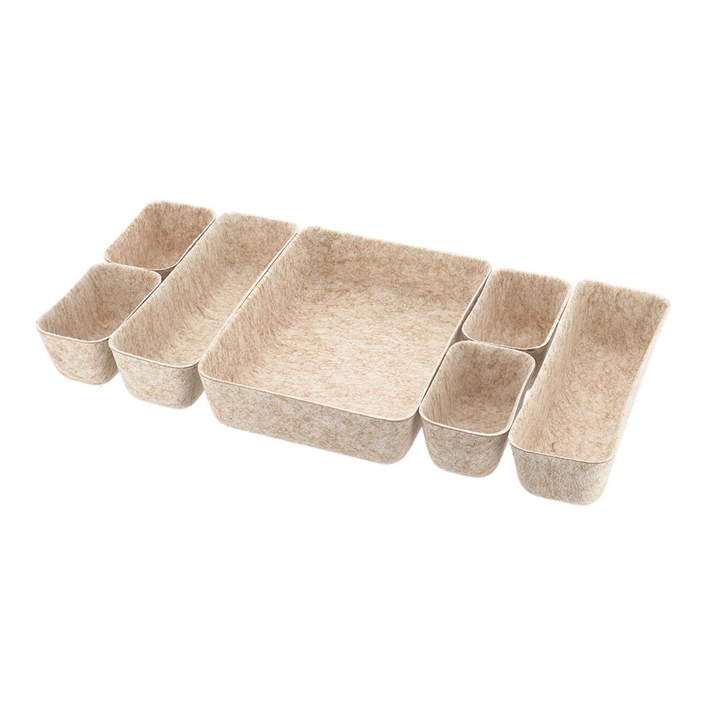 7-Piece Drawer Organizer Set