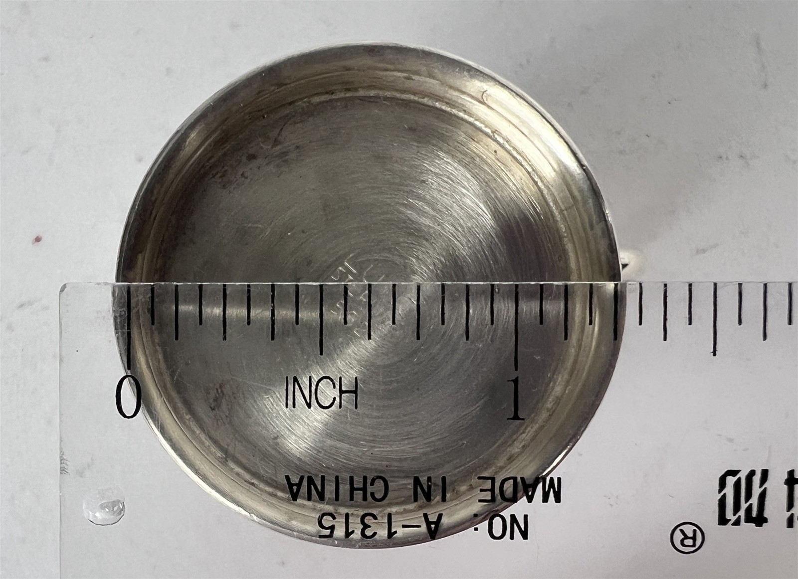 Vintage Sterling Silver Lunt #582 Cordial Cup w/ Gold Wash Inside - 5/8"