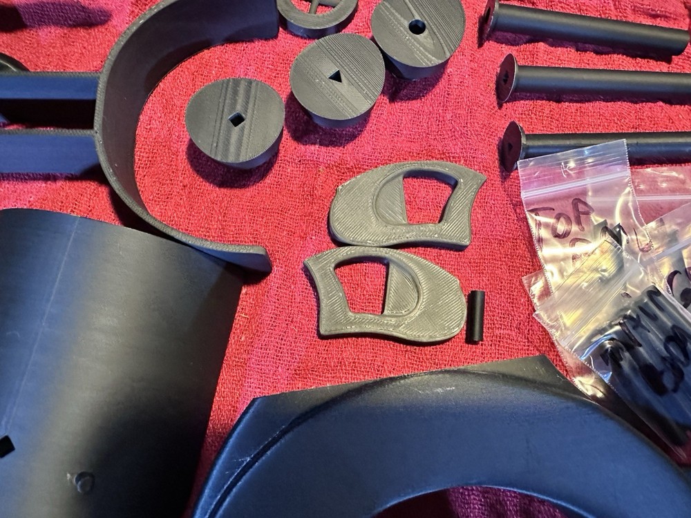 Barbarella Rebel Rifle Replica Prop Kit - 3D Print