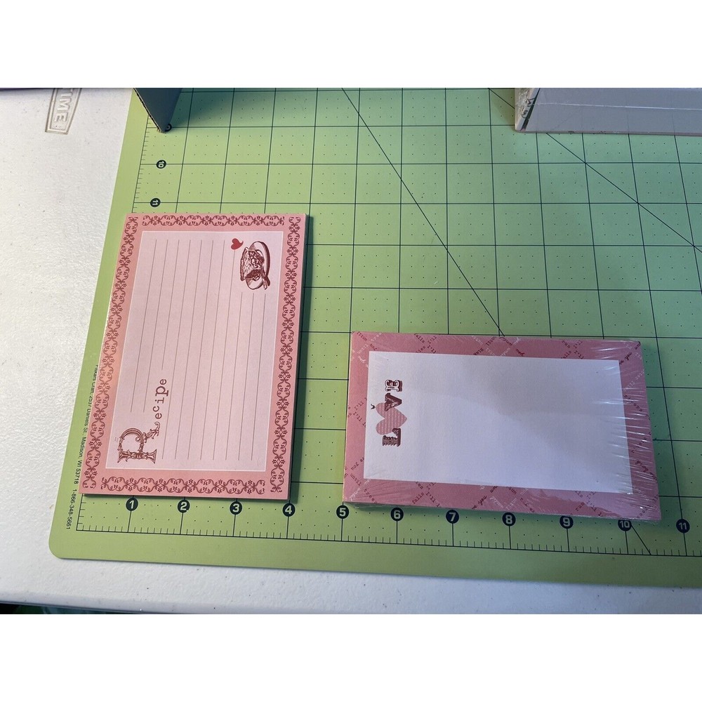 Target Sweets Dessert Recipe Binder, Cards And Notepad