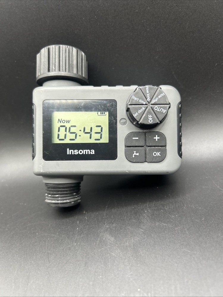 Insoma Programmable Garden Hose Water Timer Sprinkler Controller