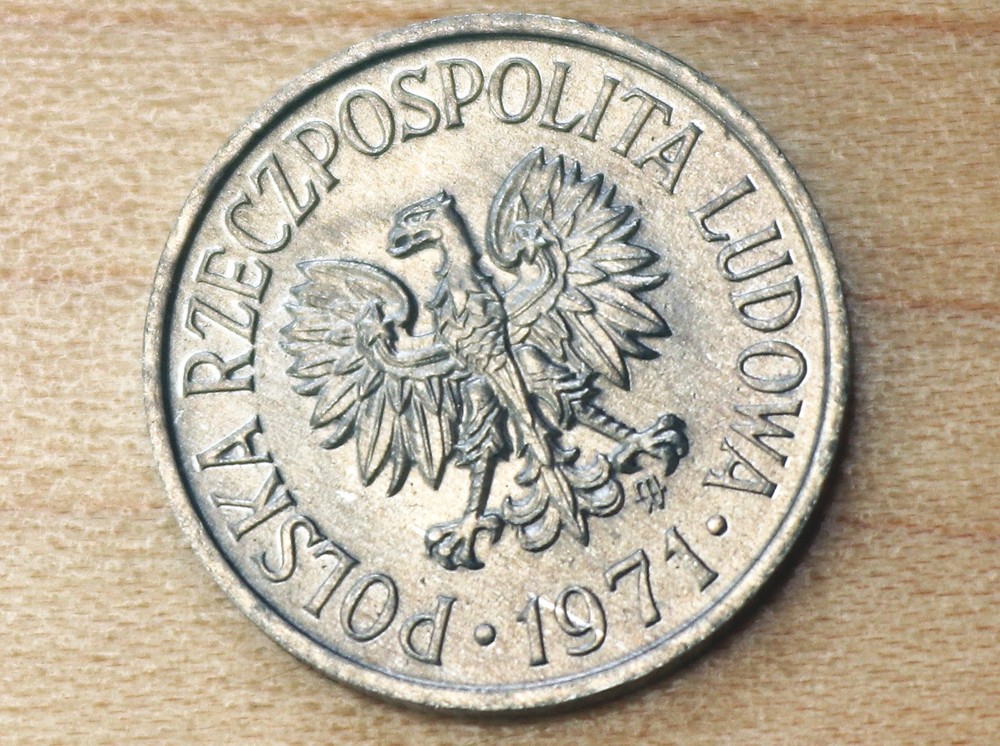 1971 Poland 5 Groszy Unc.