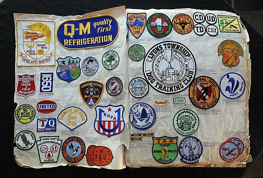 c.1970 NCHA - DAT "DISASTER ASSISTANCE TEAM" CAMPING HIKING JACKET PATCH