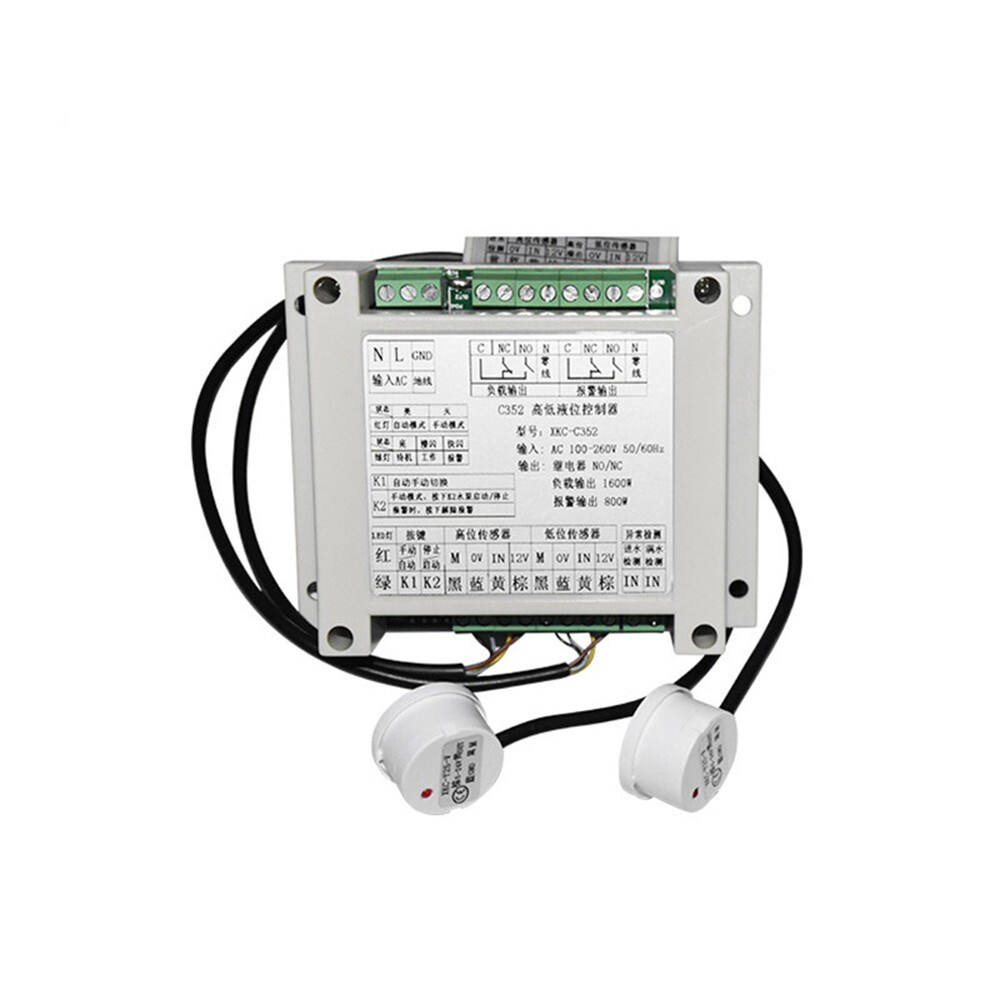 Automatic High and Low Liquid Level Sensor XKC-C352-2P Controller Non-Contact