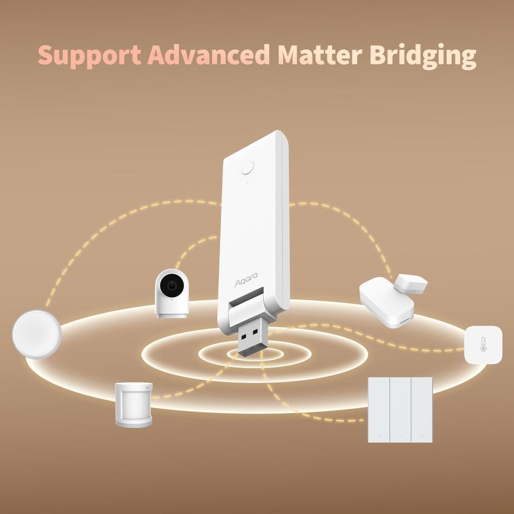 Aqara Smart Hub M100 for Home Automation, Matter Controller, Thread Border...
