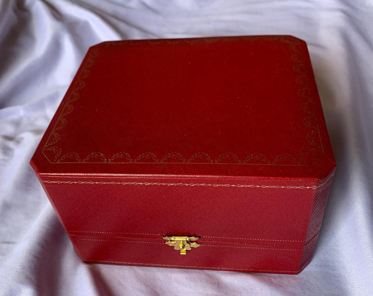 Cartier watch Presentation Box with booklet & Tags Empty Box DUTY PAID 20 Day de