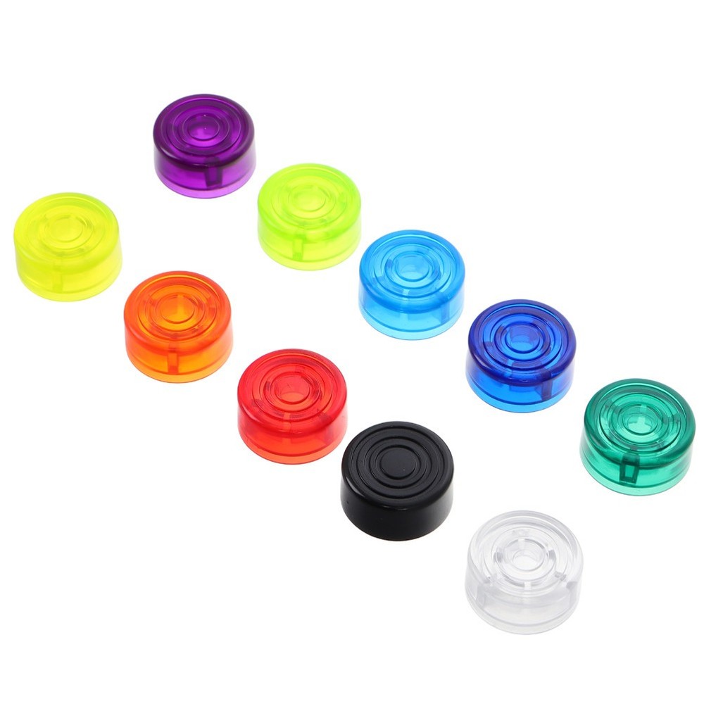20 Pcs Guitar Effect Accessories Effects Pedal Footswitch Topper