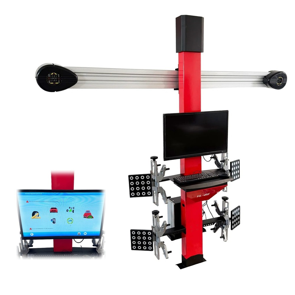 3D Automotive Tracking Wheel Aligner 4-Wheel Alignment System Car Maintenance