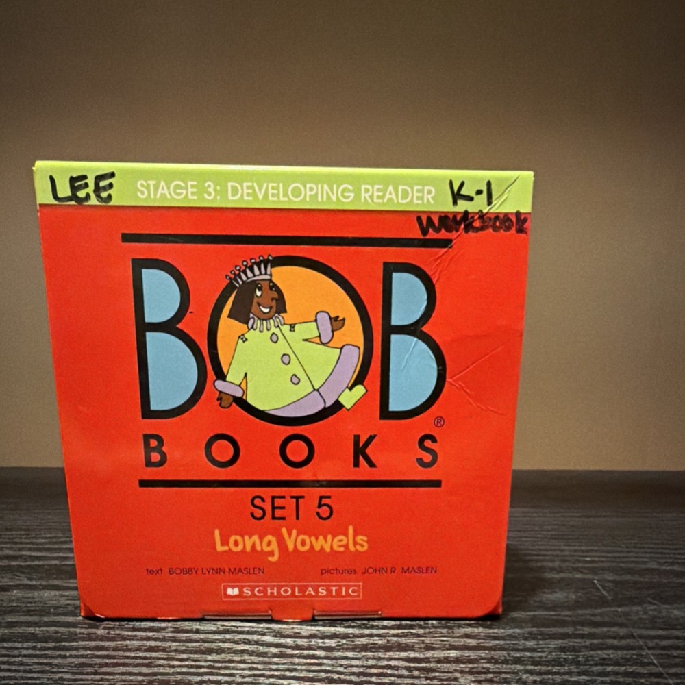Bob Books Set 5 Long Vowels Stage 3 Developing Reader Boxed Set