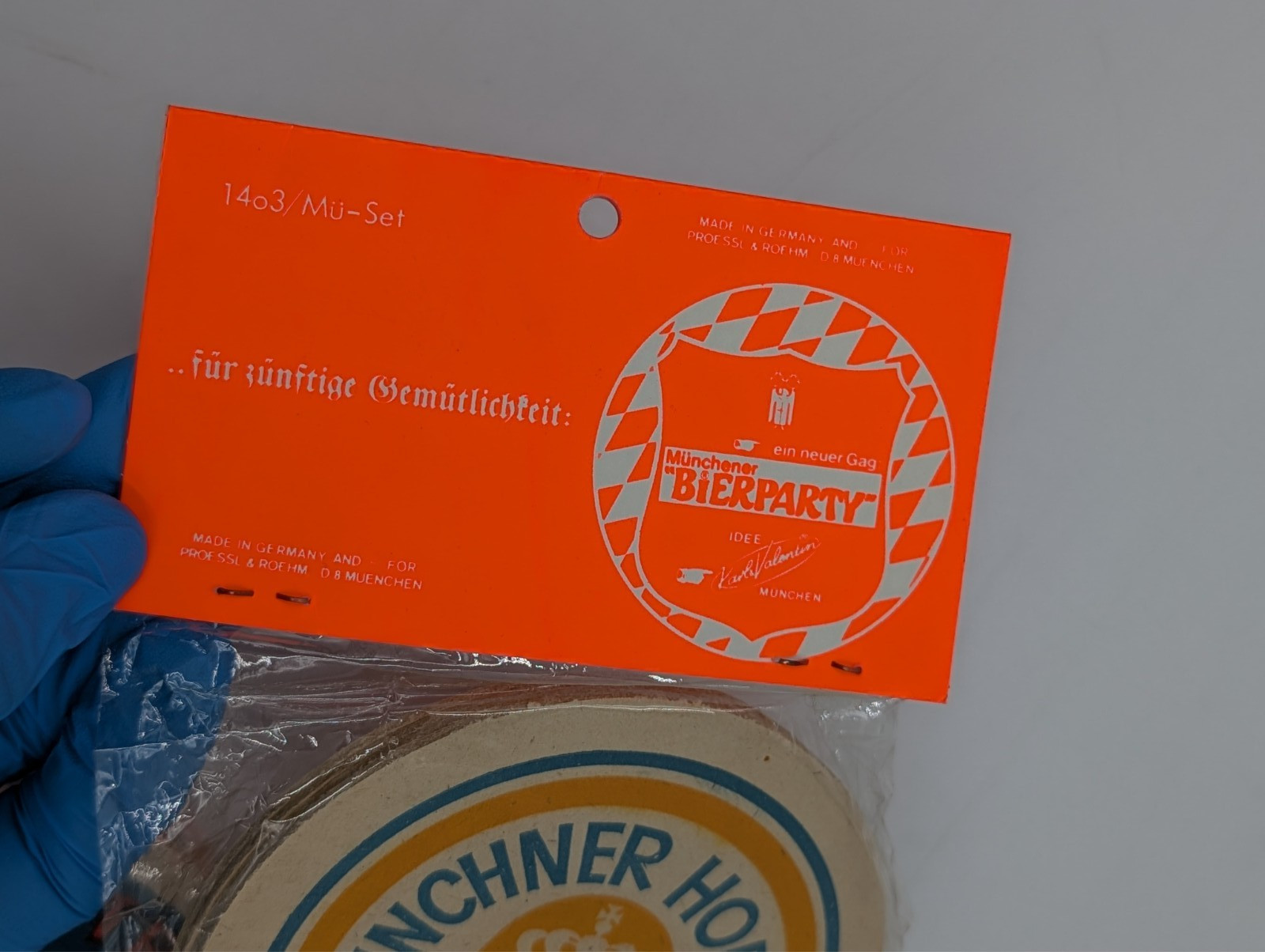 Vintage German Beer Coasters Set Lot NEW SEALED