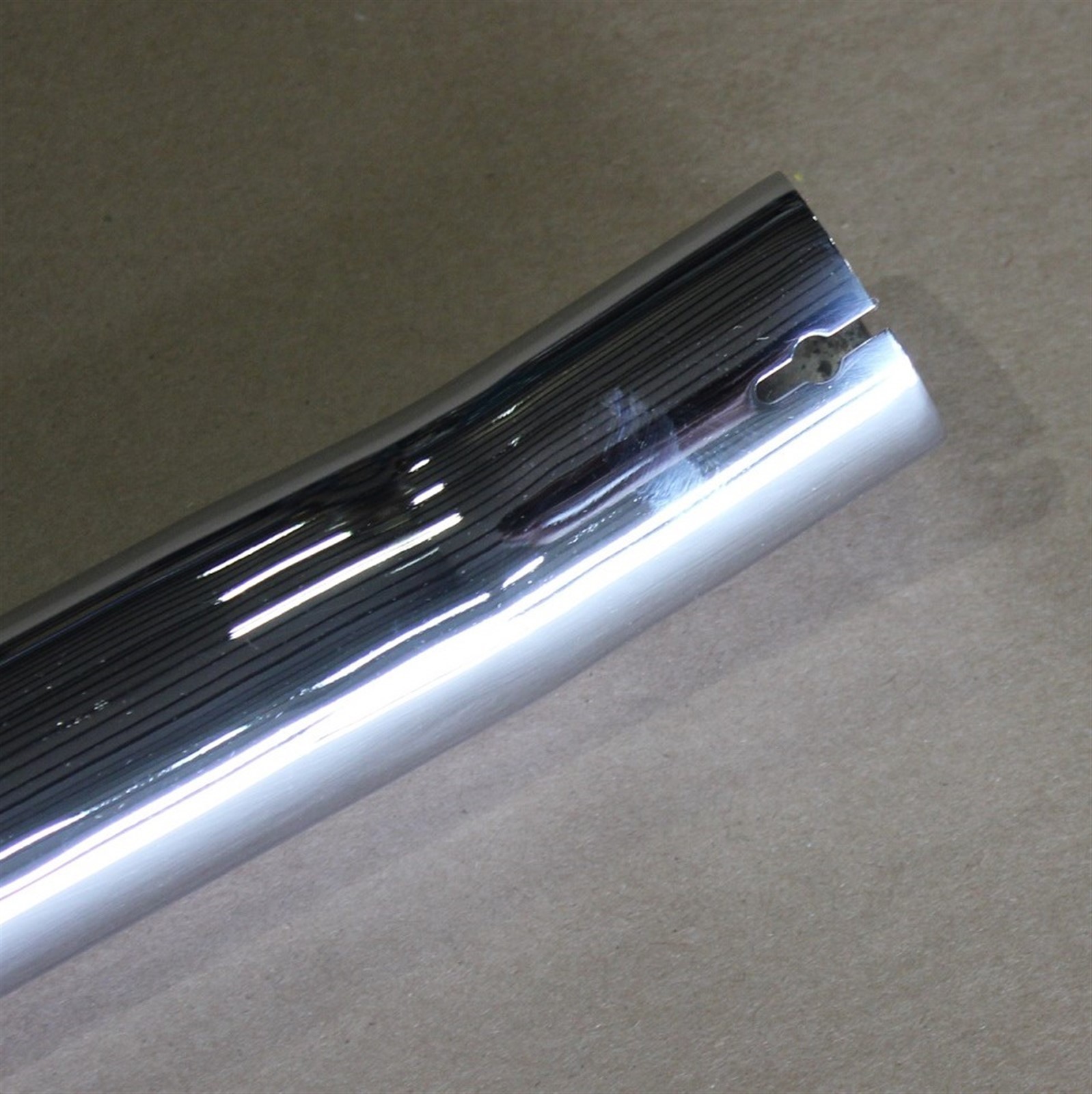 Boomer 8N Compact Tractor Exhaust Pipe 84249124 Chrome Case New Holland NOS OEM