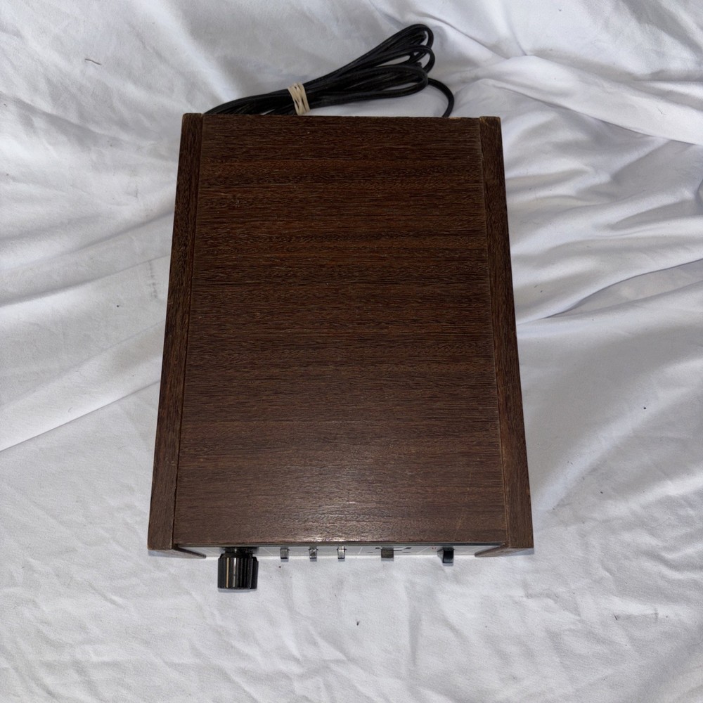 TEAC AN-60 Noise Reduction Unit Dolby System Wood Case UNTESTED Powers On