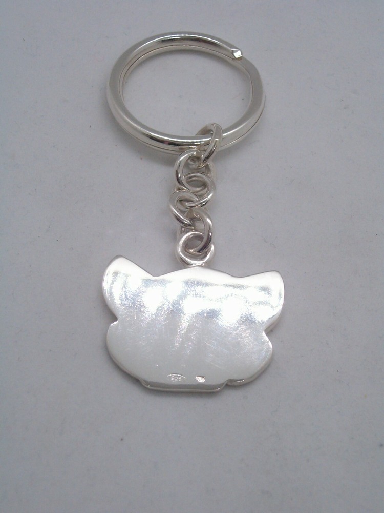 Butterfly: 925 Silver Keychain - Lepidopteran - Keys - Breeze -
