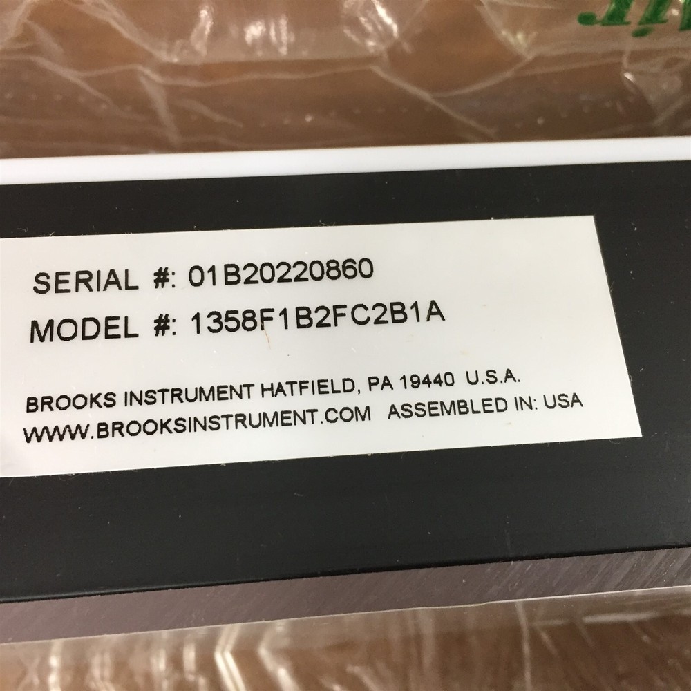 Brooks Instrument 1358F1B2FC2B1A Variable Flow Meter