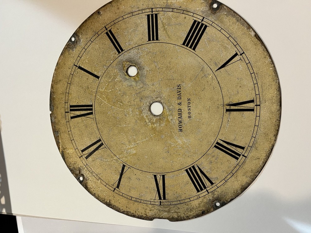 Howard & Davis Number 5 Rectahgular Bottom Clock Banjo