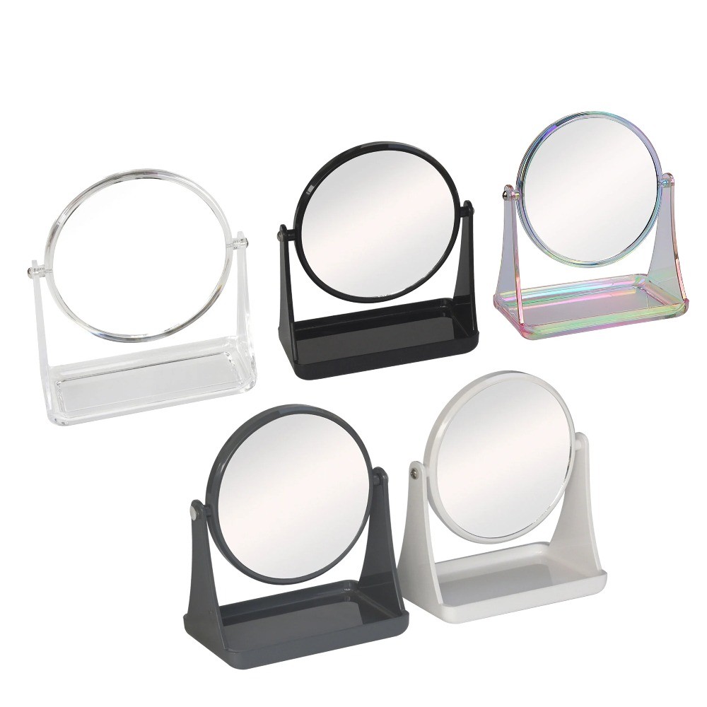 Double-Sided Vanity Mirror, Clear