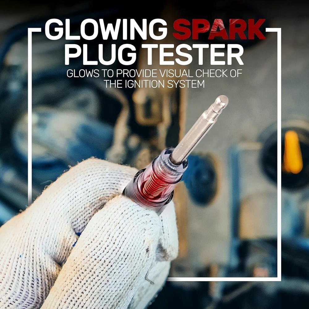 Spark plug Tester Ignition System Coil Engine In Line Auto Diagnostic Test Tools