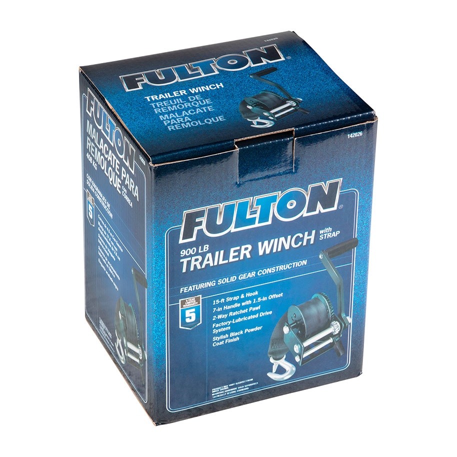 Fulton Wesbar Single Speed Trailer Winch