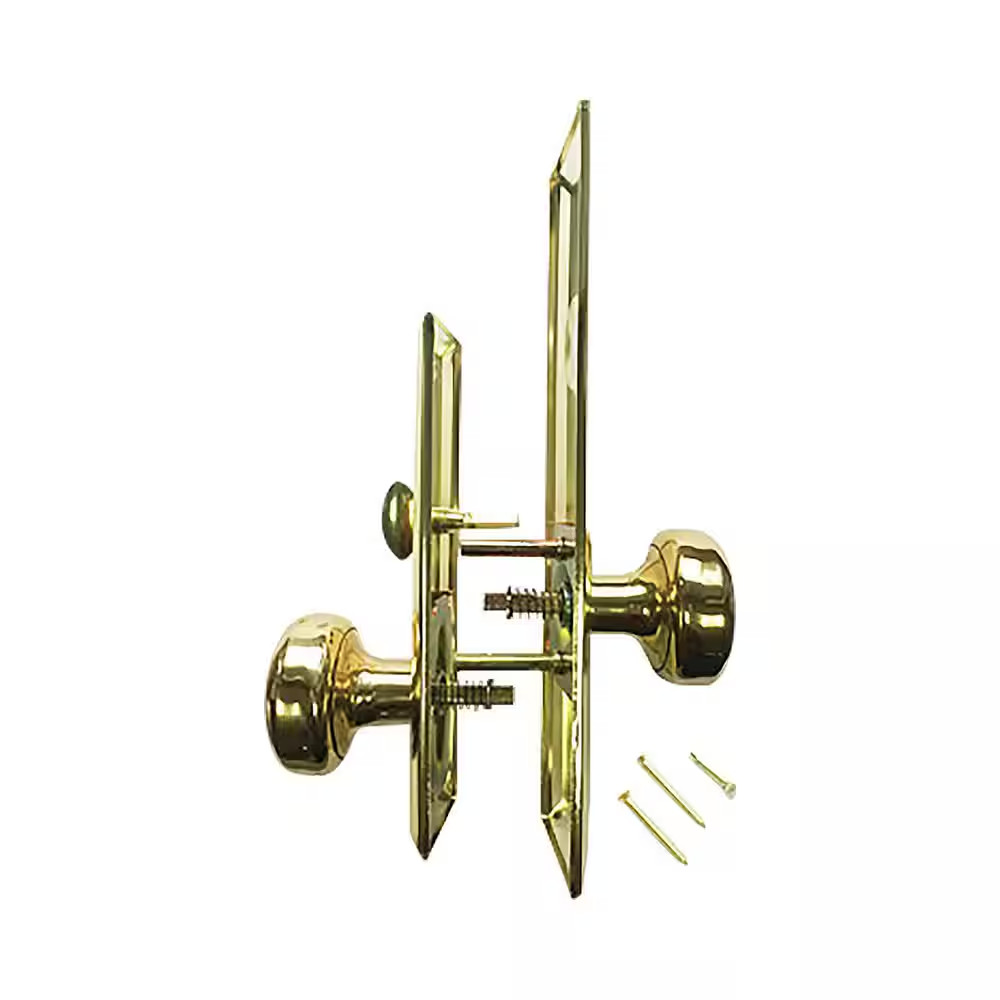 Replacement Trim for Mortise Lockset-2 Attached Knobs to Inner and Outer Face Pl