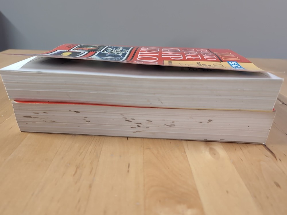 Vtg. 1990 (Volume 1)& 2001 (Volume 1,A-B) Standard Postage Stamp Catalogues