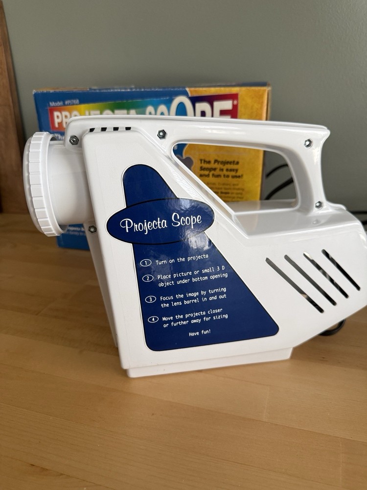 APCO Projectascope – Working – Original Box & User Guide Model PJ768