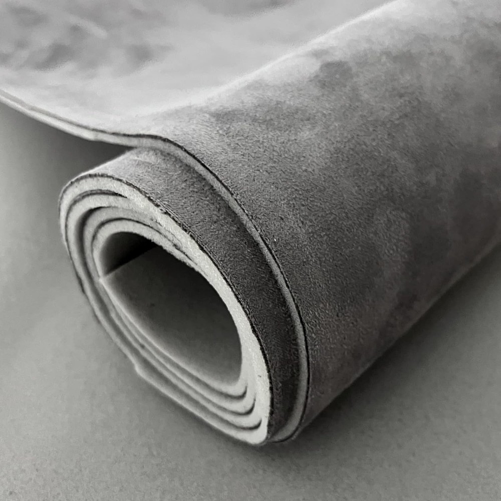 For Jeep Cherokee Grey Suede Headliner Fabric with Foam Back Replace Material