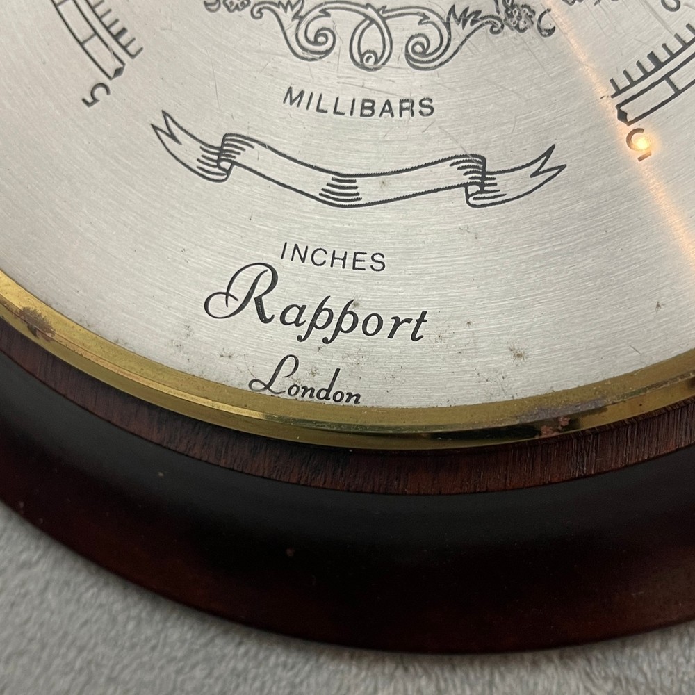 Vintage Rapport London Barometer