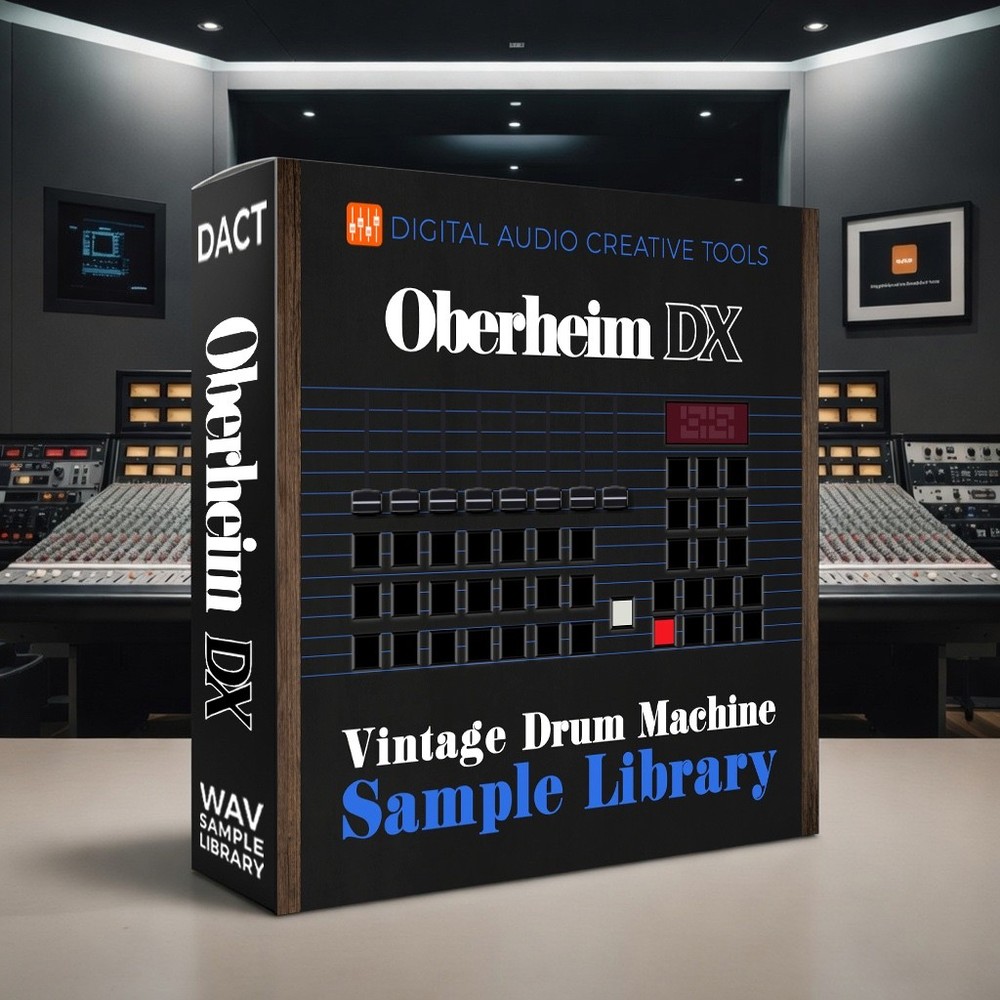 Oberheim DX Drum Machine Sample Library