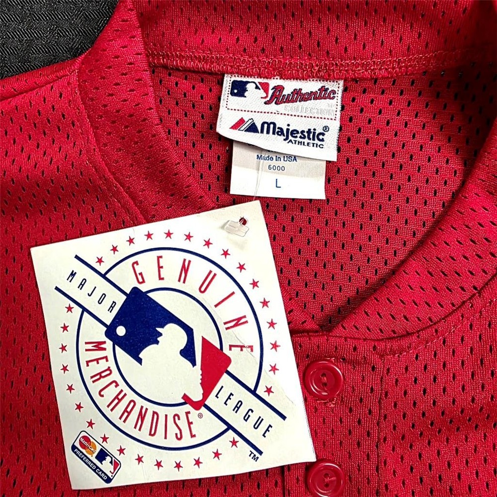 David Eckstein signed Angels 2002 World Series Patch Jersey autograph JSA