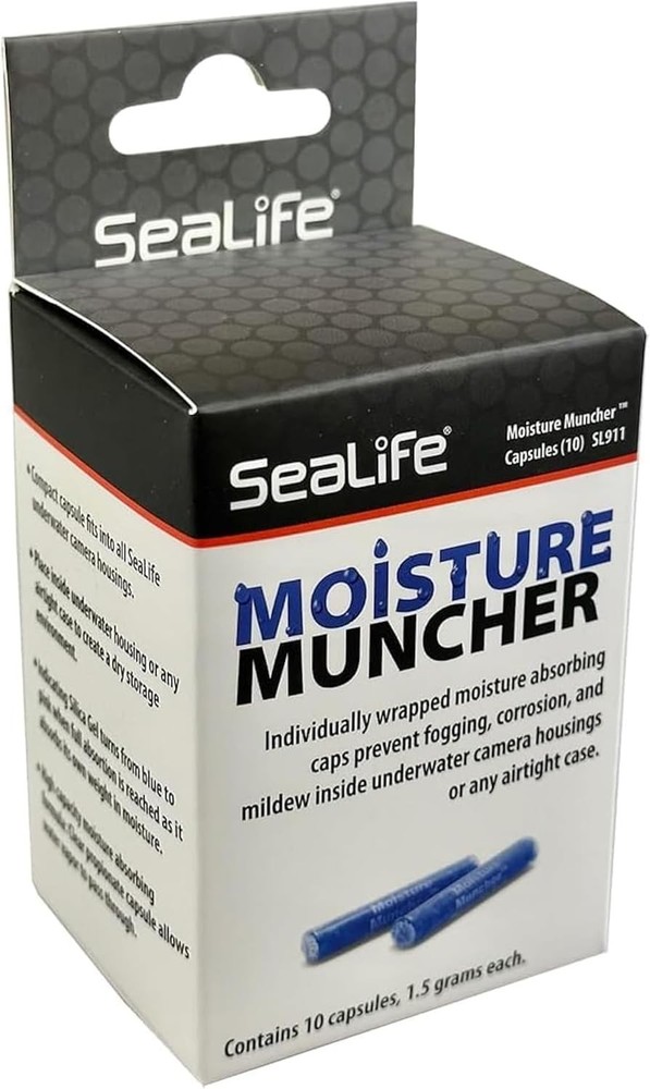 Moisture Absorbent Capsules for Underwater Housing