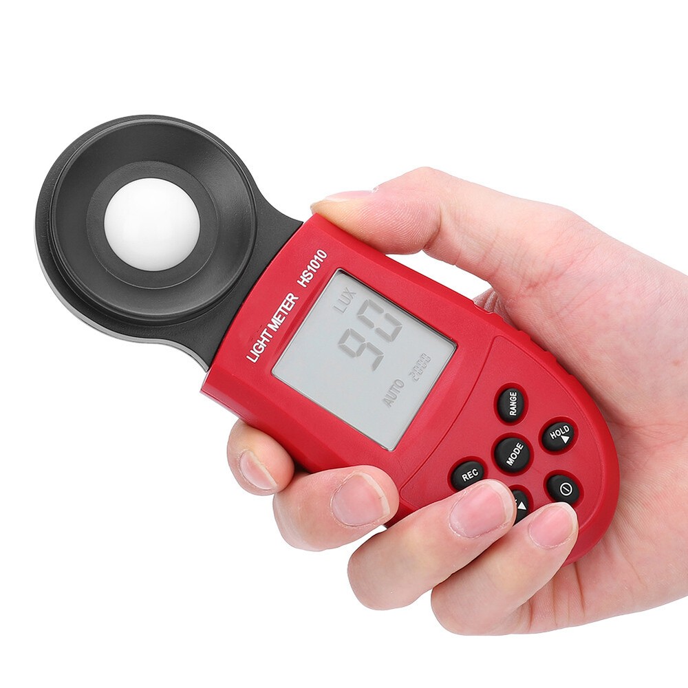 HS1010 Handheld Light Meter Digital Display Electric Illuminometer
