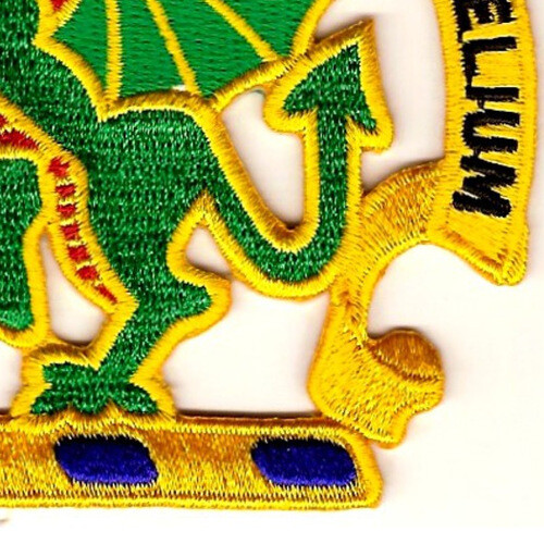 Chemical School Dragon Patch Elementis Regamus Proelium