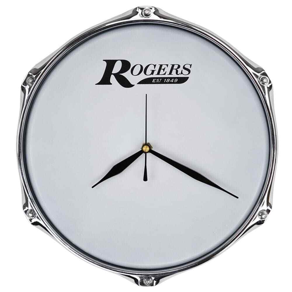 Rogers Drum Clock 10 w/Wall Mount