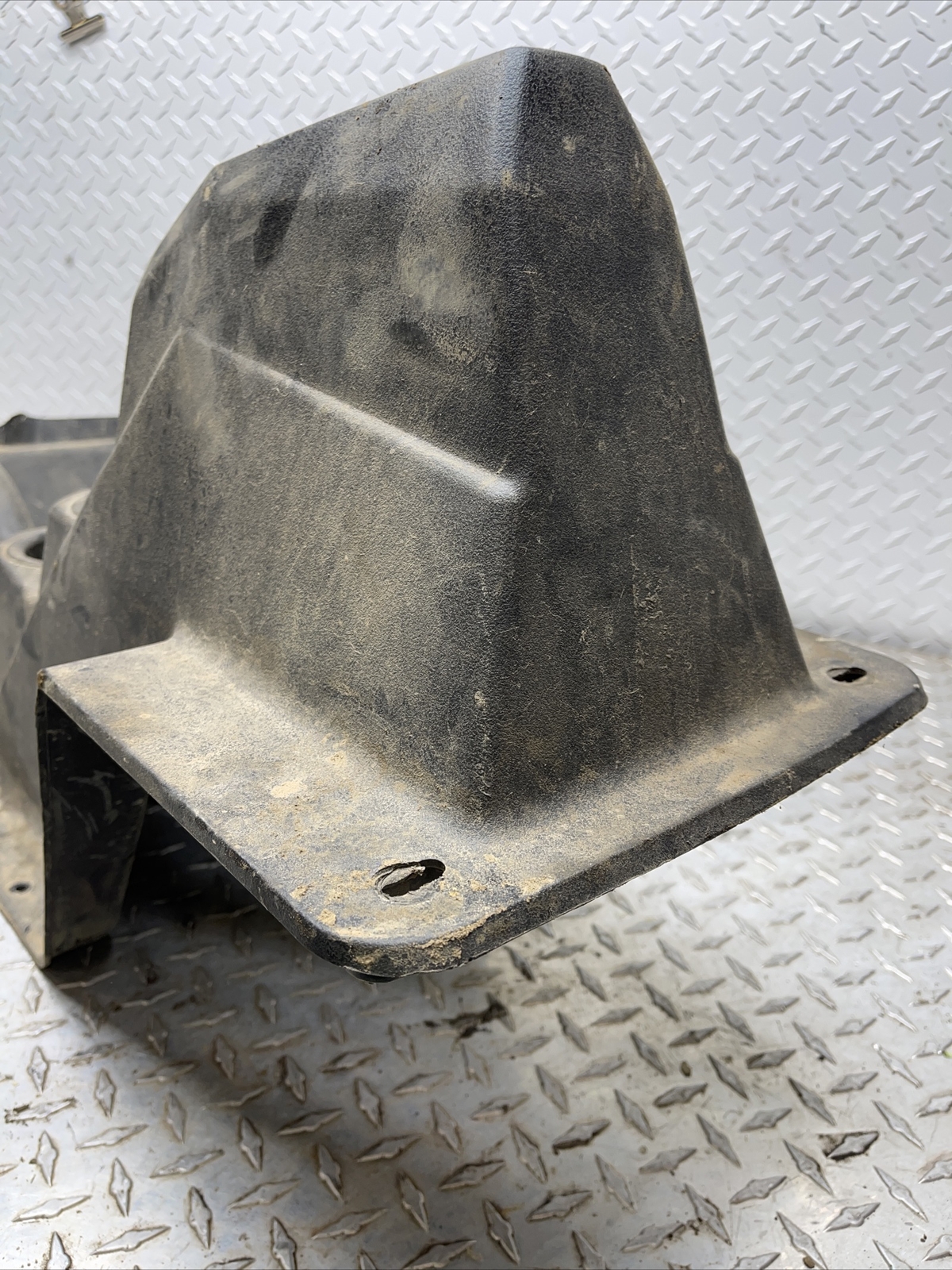 08 Polaris RZR 800 Floor Drive Shaft Center Console Cover Panel Plastic