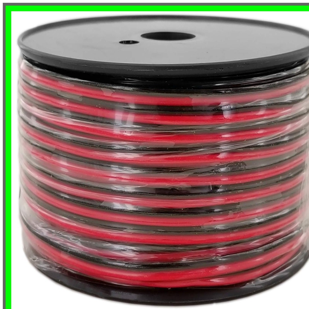 100ft Red and Black Speaker Cable