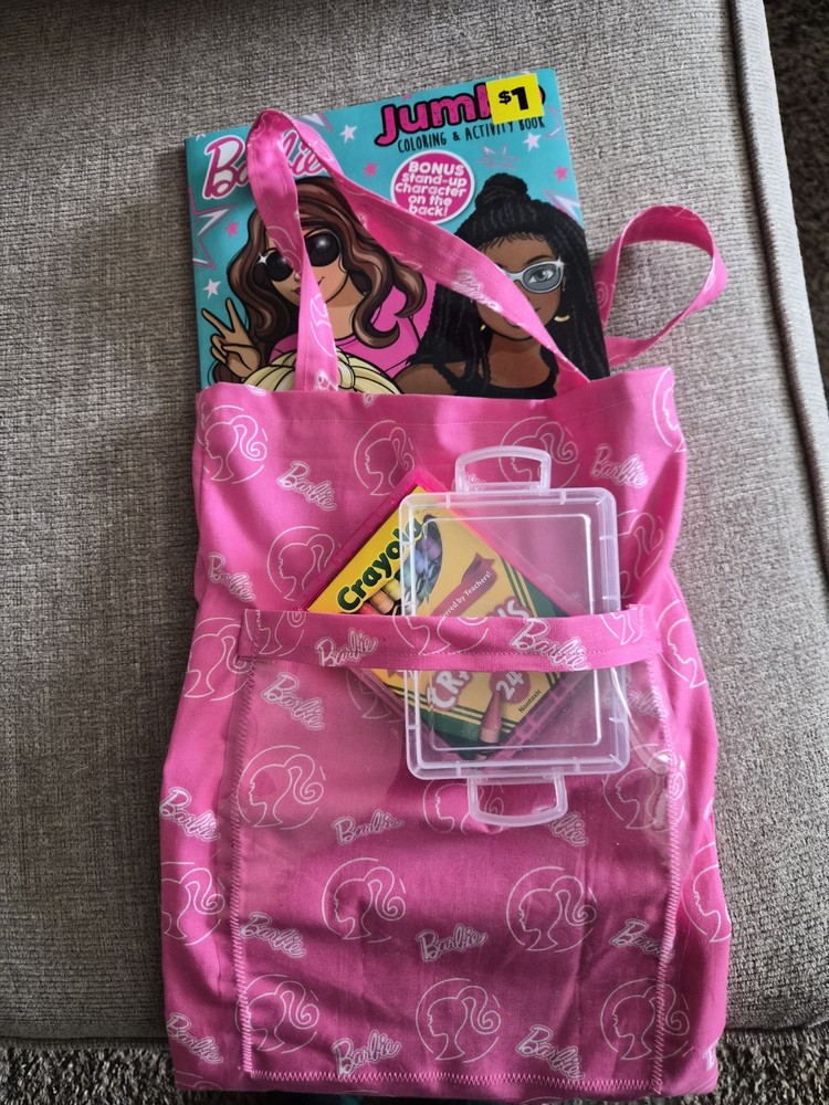 BARBIE Coloring Book Caddy