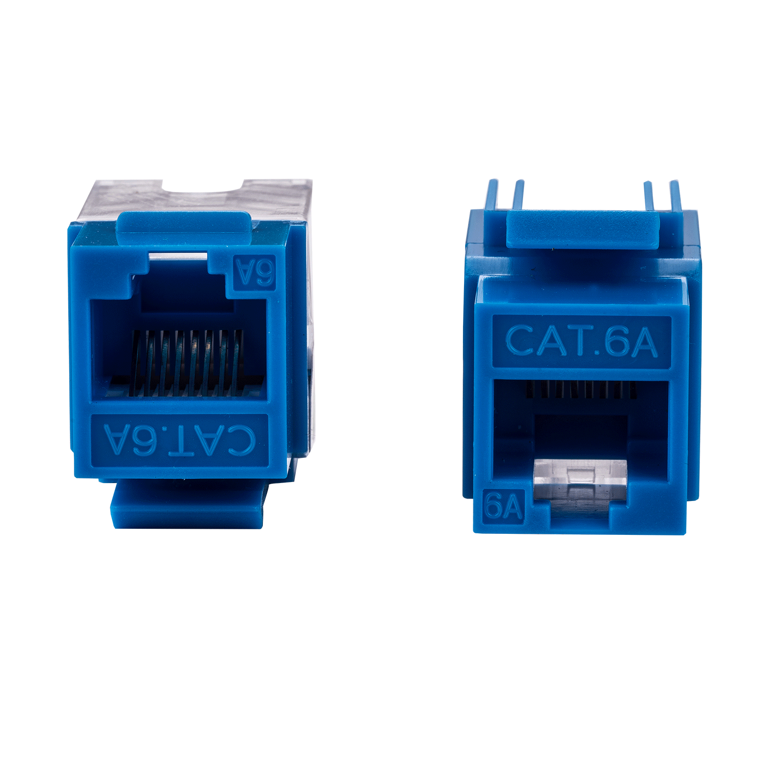 CAT6a Keystone Jack Ethernet 110 Punch Down Tool Network 45 Degree 8P8P RJ45 Lot