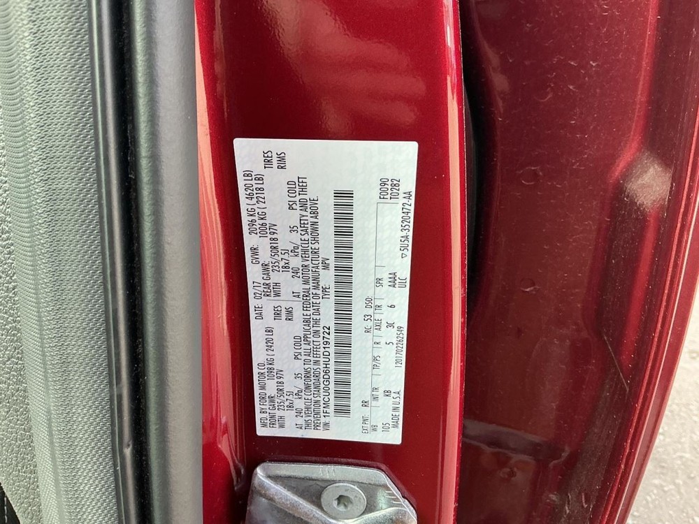 Temperature Control Front Automatic Temperature Control Fits 17 ESCAPE 865931